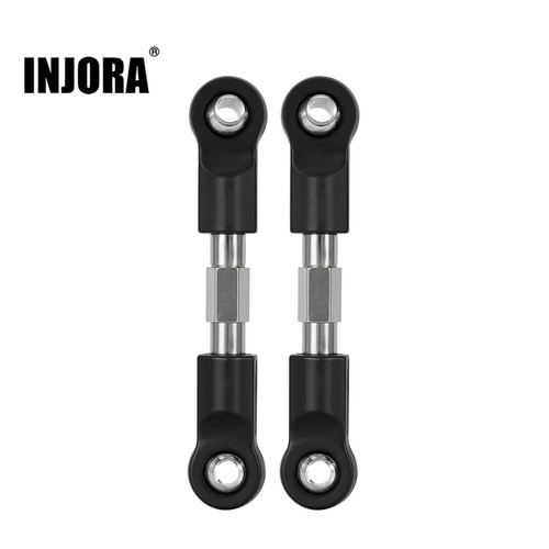 INJORA Stainless Steel Steering Links for 1/16 ARRMA MOJAVE GROM 1/12 Losi Nascar INJORA Stainless Steel Steering Links for 1/16 ARRMA MOJAVE GROM 1/12 Losi Nascar