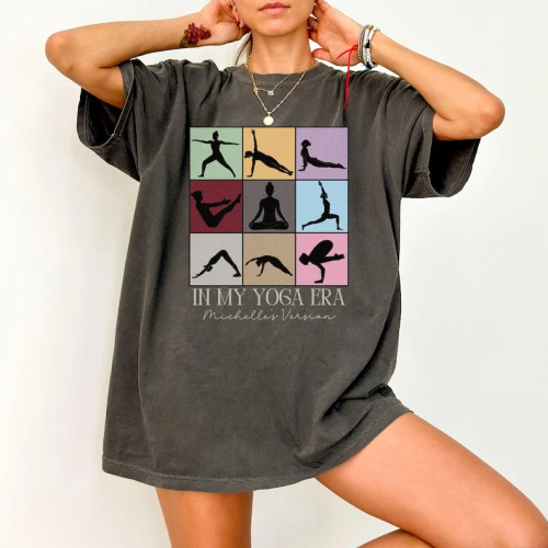 Yoga Shirt in My Yoga Era T-shirt T Shirt Gift for Yogini Lover Shirt Namaste Harajuku Y2k Clothes Women Clothes Yoga Shirt in My Yoga Era T-shirt T Shirt Gift for Yogini Lover Shirt Namaste Harajuku Y2k Clothes Women Clothes