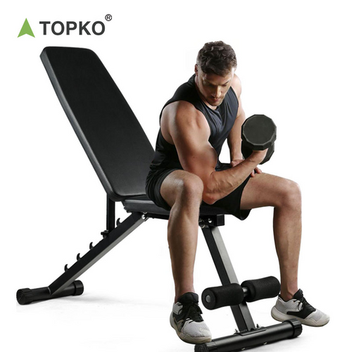 TOPKO US Warehouse Premium Gym-use Weight Bench Gym Workout Weight Bench TOPKO US Warehouse Premium Gym-use Weight Bench Gym Workout Weight Bench