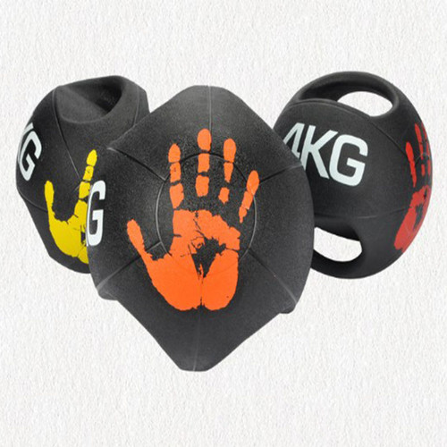 Cheap Price Gym Training Gym Bouncing  Medicine Ball With Handle Exercise Rubber Weight Ball 3kgs-10 Kgs Hand Grip Weighted Ball Cheap Price Gym Training Gym Bouncing  Medicine Ball With Handle Exercise Rubber Weight Ball 3kgs-10 Kgs Hand Grip Weighted Ball