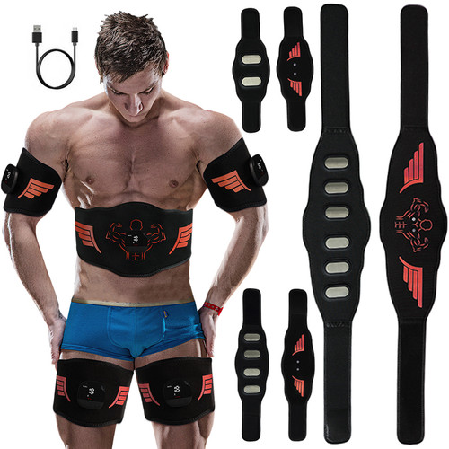Smart EMS muscle stimulator; home muscle exercise massager; fat burning fitness device Smart EMS muscle stimulator; home muscle exercise massager; fat burning fitness device