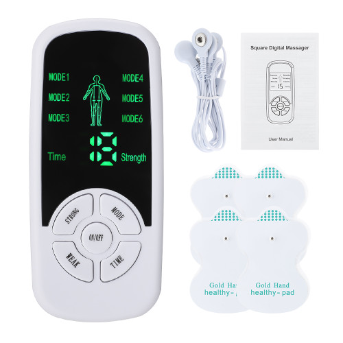 EMS Pulse Electric Muscle Stimulator Back Neck Body Massager Tens Acupuncture Meridian Physiotherapy Digital Massage Tools EMS Pulse Electric Muscle Stimulator Back Neck Body Massager Tens Acupuncture Meridian Physiotherapy Digital Massage Tools