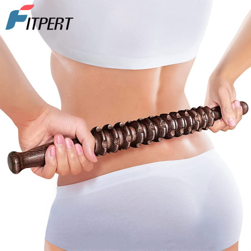 Muscle Roller, Wood Muscle Roller Stick with Trigger Points, Body Muscle Massager Roller for Back Leg, Relieve Muscle Soreness Muscle Roller, Wood Muscle Roller Stick with Trigger Points, Body Muscle Massager Roller for Back Leg, Relieve Muscle Soreness