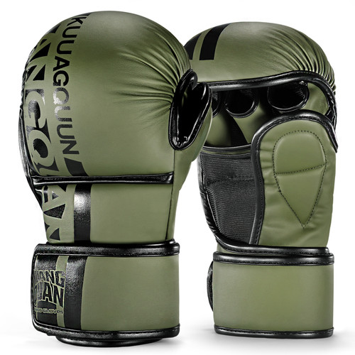 MMA Gloves Open Palm Sparring & Grappling Mitts,Martial Arts for Men & Women,Combat Sports,MMA, Boxing, Muay Thai, Kickboxing