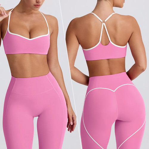 2025 New Women's Yoga Set-High Waist Butt-Lifting Slim Workout Outfit,Backless Sports Bra&Compression Leggings for Yoga, Gym 2025 New Women's Yoga Set-High Waist Butt-Lifting Slim Workout Outfit,Backless Sports Bra&Compression Leggings for Yoga, Gym