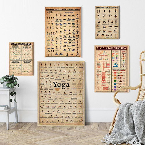 Yoga Exercise Gym Ashtanga Chart Pose Health Paintings Modern Wall Art Canvas Posters and Prints Living Room Home Decor Pictures Yoga Exercise Gym Ashtanga Chart Pose Health Paintings Modern Wall Art Canvas Posters and Prints Living Room Home Decor Pictures