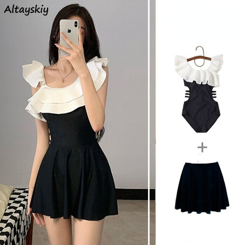Bikini Sets Women Simple Fashion Backless Sexy Sleeveless Casual Vacation Summer Bathing College Girls Korean Style Swimsuit New Bikini Sets Women Simple Fashion Backless Sexy Sleeveless Casual Vacation Summer Bathing College Girls Korean Style Swimsuit New