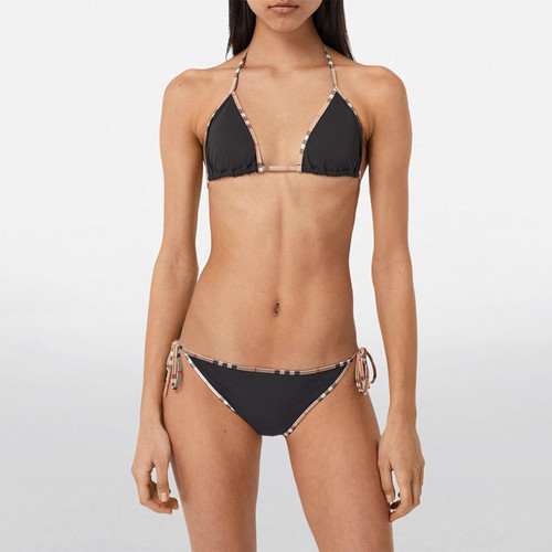 Check Bikini Sets Luxury Designer Brand Classic Print Swimsuit Two-piece Fashion Sexy Beach Swimwear 2024 Summer Women Clothing Check Bikini Sets Luxury Designer Brand Classic Print Swimsuit Two-piece Fashion Sexy Beach Swimwear 2024 Summer Women Clothing