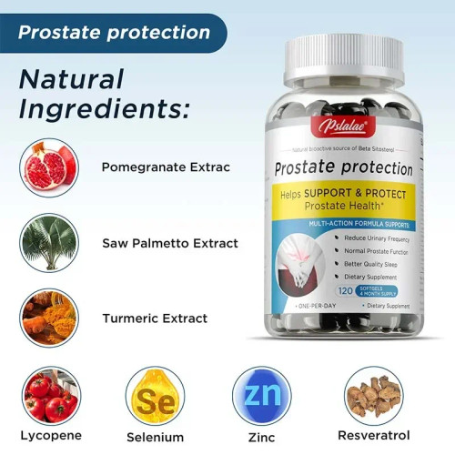 Prostate Complete Supplement - Supports Prostate & Urinary Tract Health, Relieves Frequent Urination, Strengthens Immune SystemS Prostate Complete Supplement - Supports Prostate & Urinary Tract Health, Relieves Frequent Urination, Strengthens Immune SystemS