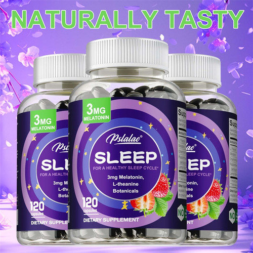 Sleep Supplements - Promote Sleep Quality, Eye Health and Reduce Waking Time, Relieve Stress and Insomnia Sleep Supplements - Promote Sleep Quality, Eye Health and Reduce Waking Time, Relieve Stress and Insomnia