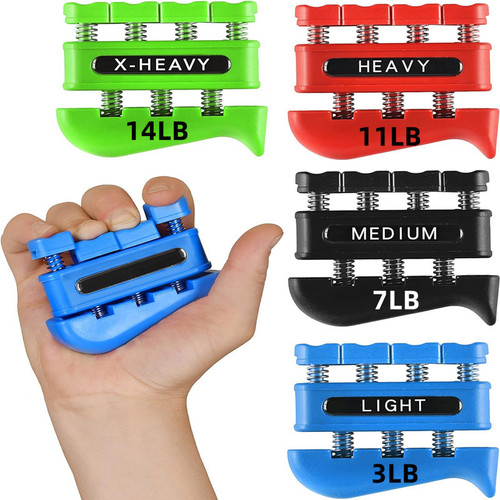 Spring Hand Strengthener Grip Finger Strength Training Resistant LevelPiano Guitar Finger Exerciser Spring Hand Strengthener Grip Finger Strength Training Resistant LevelPiano Guitar Finger Exerciser
