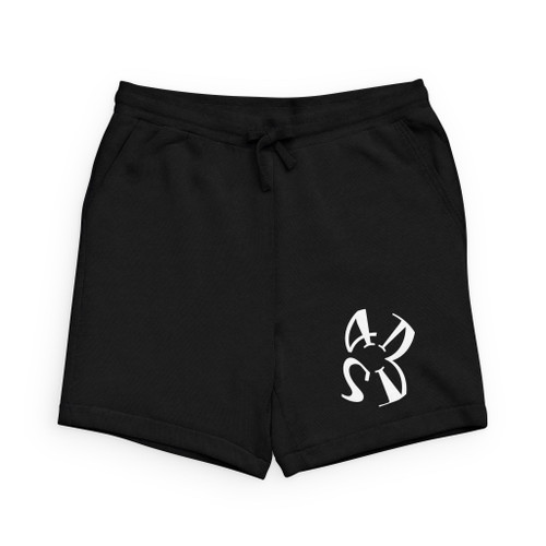 Sponge Fleece Sweatshorts — Casual Black Lounge Shorts