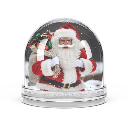 Santa Claus Snow Globe – Holiday Decorative Keepsake