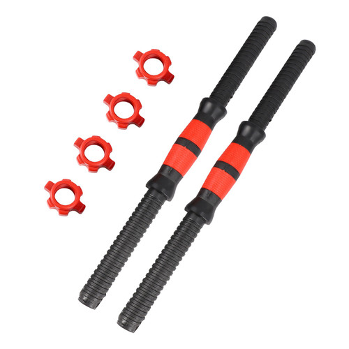 2Pcs Dumbbell Bars Durable Prime Dumbbell Handle Barbell Handle Dumbbell Bars for Sport Workout Training Gym 2Pcs Dumbbell Bars Durable Prime Dumbbell Handle Barbell Handle Dumbbell Bars for Sport Workout Training Gym