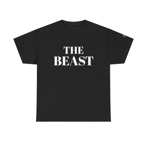 The Beast Graphic Tee — Bold Statement Black T-Shirt
