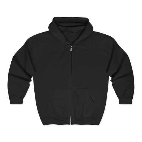 Strength Zip-Up Hoodie — Athletic Motivational Full-Zip Jacket