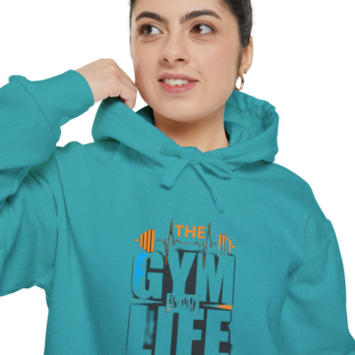 Gym Life Hoodie — "The Gym Is My Life" Fitness Pullover