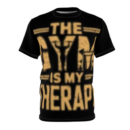 Gym Is My Therapy T‑Shirt — Fitness Motivation Tee