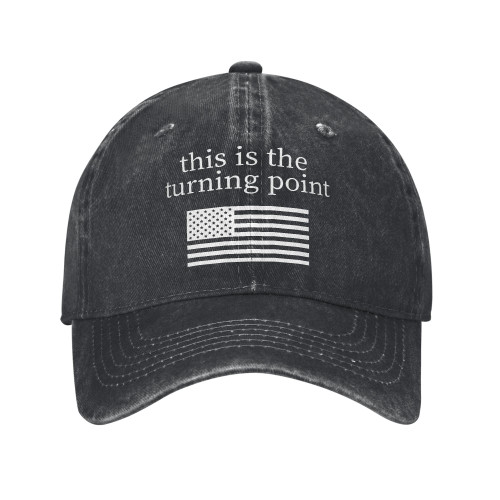 Baseball Cap This is the Turning Point America USA Motivational Summer Cool Trucker Hat Charlie Kirk  Women Men Baseball Caps