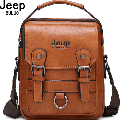 JEEP BULUO Multi-function Business Handbags Men New Man's Shoulder Bag Large Capacity Leather Messenger Bag Crossbody Big Brand JEEP BULUO Multi-function Business Handbags Men New Man's Shoulder Bag Large Capacity Leather Messenger Bag Crossbody Big Brand