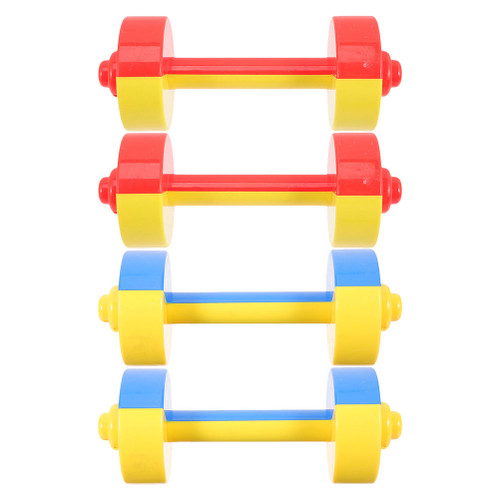2Pairs Plastic Dumbbells Silent Dumbbell Early Fitness Training Kindergarten Gymnastics Weights Dumbbell 2Pairs Plastic Dumbbells Silent Dumbbell Early Fitness Training Kindergarten Gymnastics Weights Dumbbell