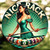 2D "Charming Billiards Goddess" Metal Sign (1pc): 8-inch Round Retro, for Home/Wall Decor, Ideal for Bars/Cafés, Perfect Gift