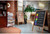95cm wooden outdoor billboard, double-sided high-quality wood ideal for restaurants, cafes, bars, pubs, weddings
