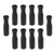 10Pcs Foosball Handle Grips Soccer Foosball Table Handles for Standard Foosball