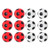 12x Foosball Balls Soccer Table Game Balls for Match Toy Indoor Family Game 12x Foosball Balls Soccer Table Game Balls for Match Toy Indoor Family Game