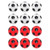 12x Foosball Balls Soccer Table Game Balls for Match Toy Indoor Family Game 12x Foosball Balls Soccer Table Game Balls for Match Toy Indoor Family Game