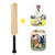 24 Inch Kids Cricket Set EVA Bat Ball Lightweight Durable Outdoor Indoor Game Activities Sports Set Backyard Toy Beach Game 24 Inch Kids Cricket Set EVA Bat Ball Lightweight Durable Outdoor Indoor Game Activities Sports Set Backyard Toy Beach Game