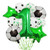 12PCS Green Digital Football Set Aluminum Film Balloon World Cup Theme Party Birthday Decoration Balloon 12PCS Green Digital Football Set Aluminum Film Balloon World Cup Theme Party Birthday Decoration Balloon