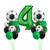 12PCS Green Digital Football Set Aluminum Film Balloon World Cup Theme Party Birthday Decoration Balloon 12PCS Green Digital Football Set Aluminum Film Balloon World Cup Theme Party Birthday Decoration Balloon