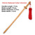 Fitn Tai Chi Sword with eath Training Prop Martial Arts Practice Morning Exercise Stage Performance Weapon Bamboo Sword