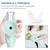 Facial Mist Sprayer Hydration Revitalize Aerobic Healthy Skin Gun Portable Mist Spray Makeup Airbrush Facial Nano Mist Sprayer Facial Mist Sprayer Hydration Revitalize Aerobic Healthy Skin Gun Portable Mist Spray Makeup Airbrush Facial Nano Mist Sprayer
