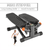 Home Use ABS Metal Mini Twist Run Indoor Gym Simulator Mini Stepper Machine for Indoor Stair  Workout Aerobic Stepper Home Use ABS Metal Mini Twist Run Indoor Gym Simulator Mini Stepper Machine for Indoor Stair  Workout Aerobic Stepper