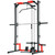 Smith Machine Power Rack with Pull Up Bar, Lat Pull Down System, Landmine, Squat Rack, Barbell Bar, for Home Gym