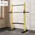 Adjustable Yellow Half Rack Multi-Function Squat Bench Press & Pull up Bar Weight Lifting Barbell Bar Yellow Half Rack Pull Bar