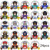 WM6133 Football Rugby Basketball Player NFL Building Blocks Assembled Children's Educational Toys Christmas Gifts WM6133 Football Rugby Basketball Player NFL Building Blocks Assembled Children's Educational Toys Christmas Gifts