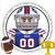 WM6133 Football Rugby Basketball Player NFL Building Blocks Assembled Children's Educational Toys Christmas Gifts WM6133 Football Rugby Basketball Player NFL Building Blocks Assembled Children's Educational Toys Christmas Gifts