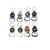 Beer Bottle Opener Keychain Stainless Steel Football nfl Charm Keychains Jewelry Gift Beer Bottle Opener Keychain Stainless Steel Football nfl Charm Keychains Jewelry Gift