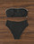 Swimwear White 2 Piece Strapless Swimsuit for Women Sexy Bandeau Backless Bikini Set Lace-up Patchwork Bathing Suit 2025 New Swimwear White 2 Piece Strapless Swimsuit for Women Sexy Bandeau Backless Bikini Set Lace-up Patchwork Bathing Suit 2025 New