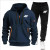 Slow jogging stylish quality sports outfit. Spring/Autumn 2025 new style outdoor fitness fashionable men's pullover + jogging pa Slow jogging stylish quality sports outfit. Spring/Autumn 2025 new style outdoor fitness fashionable men's pullover + jogging pa