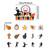 NBA Theme Happy Birthday Party Decoration For Home Decoration Banner Bunting Cupcake Topper Decor Boy's Birthday Party Supplies NBA Theme Happy Birthday Party Decoration For Home Decoration Banner Bunting Cupcake Topper Decor Boy's Birthday Party Supplies