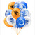 Basketball Theme 12 inch Latex Balloon NBA Basketball Children's Day Birthday Party Decoration Anniversary Bar Layout Basketball Theme 12 inch Latex Balloon NBA Basketball Children's Day Birthday Party Decoration Anniversary Bar Layout