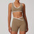 Yoga Set 2 Pieces Workout Outfits Nude Feeling Fitness Sportswear Gym Tracksuit High Waist Leggings Sports Bra Women Suit Clothe Yoga Set 2 Pieces Workout Outfits Nude Feeling Fitness Sportswear Gym Tracksuit High Waist Leggings Sports Bra Women Suit Clothe