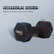 Cross-Border Dropshipping Matte Hexagonal Neoprene Dumbbells Small Home Fitness Equipment Women's Free Weights for Body Exercise Cross-Border Dropshipping Matte Hexagonal Neoprene Dumbbells Small Home Fitness Equipment Women's Free Weights for Body Exercise