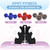 Manufacturer   Hexagon  Neoprene Gym Dumbbells with Rack Gym at Home  32LB  Weight Dumbbells Adjustable Set Manufacturer   Hexagon  Neoprene Gym Dumbbells with Rack Gym at Home  32LB  Weight Dumbbells Adjustable Set