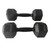 LINYIQUEEN High Quality Gym Free Weights Hex Dumbbells Set Fitness Black Rubber LINYIQUEEN High Quality Gym Free Weights Hex Dumbbells Set Fitness Black Rubber
