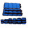 ankle and wrist weights from 1 to 5 kilos, adjustable double strap lasters, for fitness exercise gym training ankle and wrist weights from 1 to 5 kilos, adjustable double strap lasters, for fitness exercise gym training